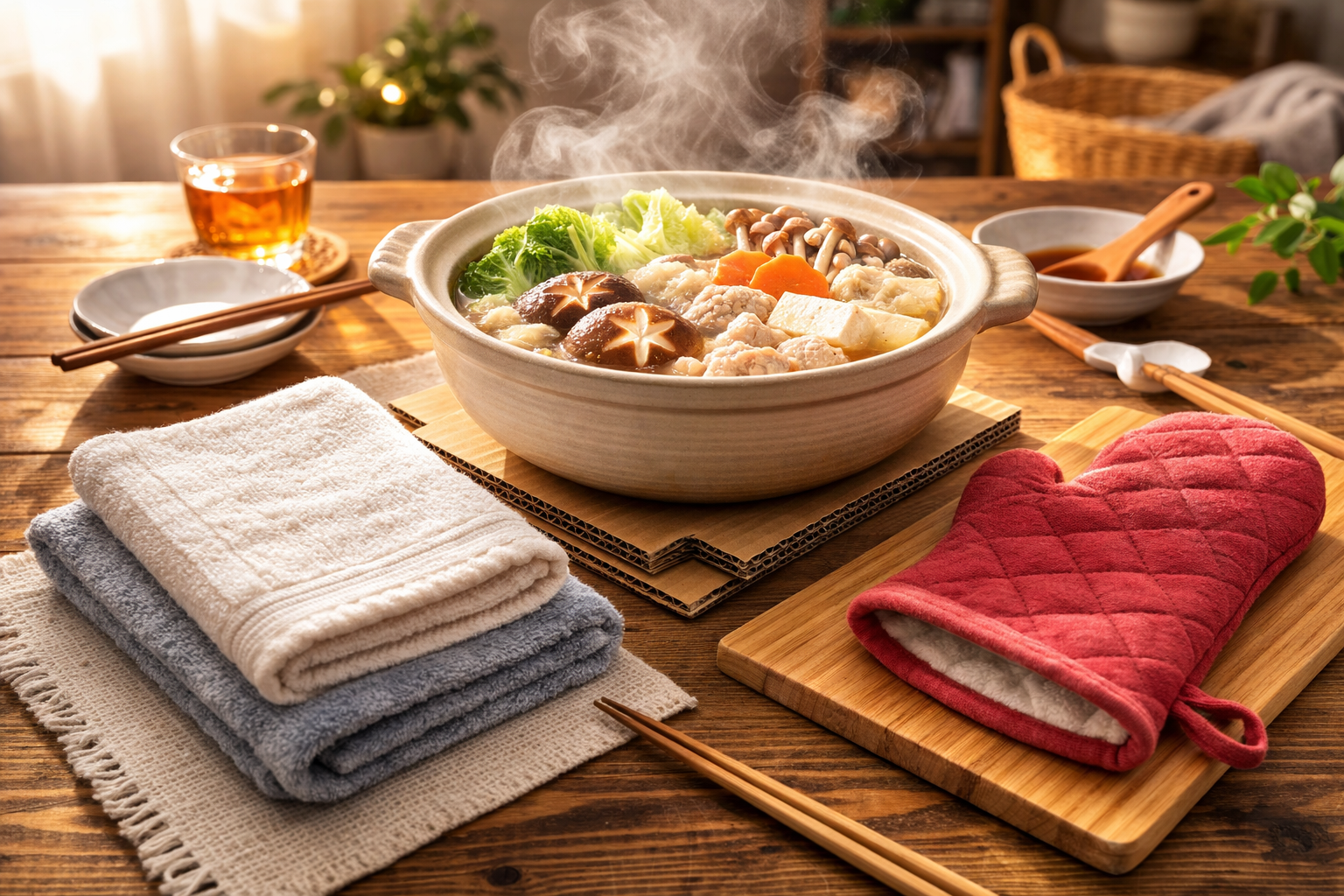 鍋敷きの代用品