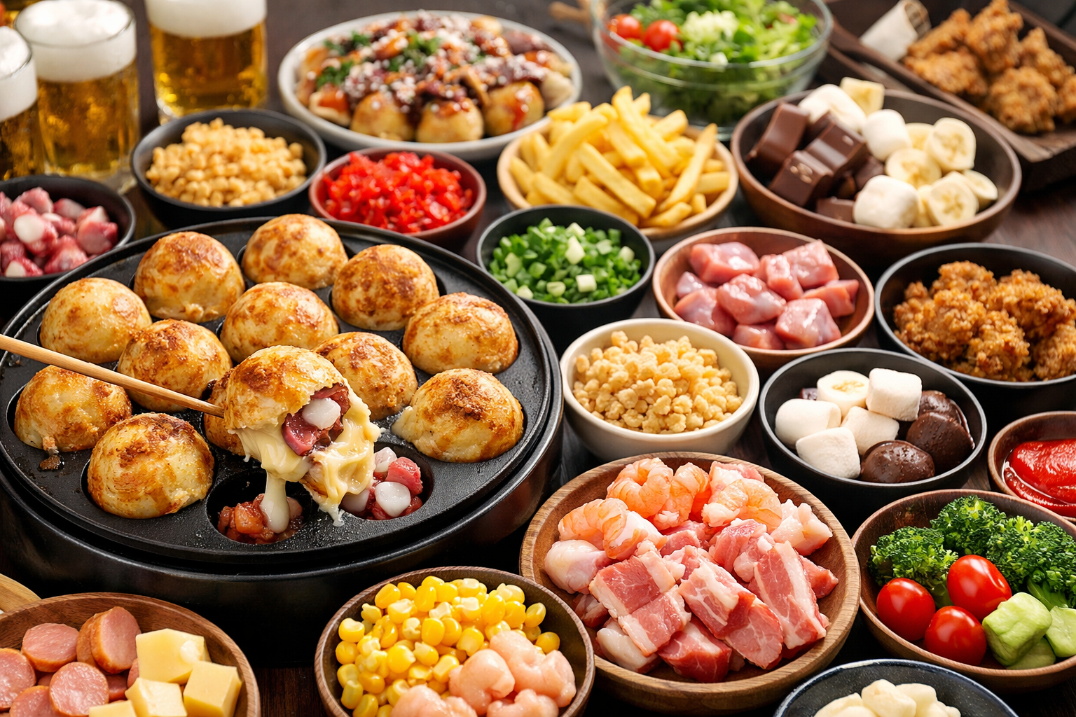 たこ焼きパーティ